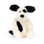 Patch | Bashful Black and Cream Puppy - Medium