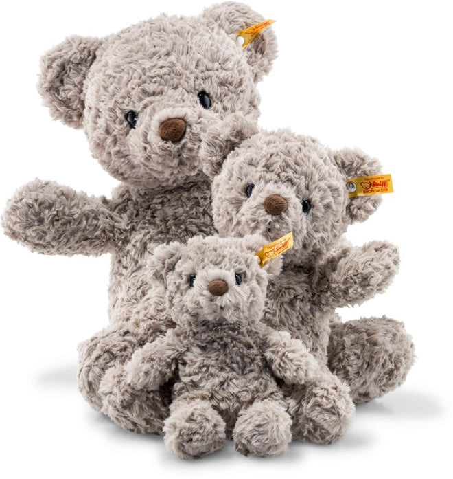 Honey Teddy Bear Grey Soft Cuddly Friends
